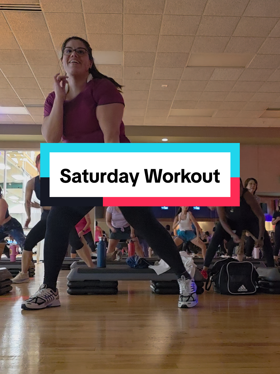 My favorite workout is this Saturday class. The energy is always on point.  #moveyourbody #workout  #Fitness #health #journey 