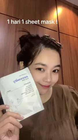 Essence nya ga main main, cuma 3 ribuan bisa bikin glowing! 👀🥹🤍 #madamegie #sheetmaskmadamgie #glowingskin #fyp 