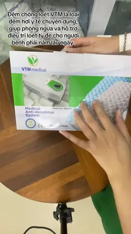 Đệm hơi chống loét VTM Thích hợp cho bệnh nhân sau phẫu thuật, người già yếu, hoặc nằm liệt giường lâu ngày.#demhoi #demhoichongloet 