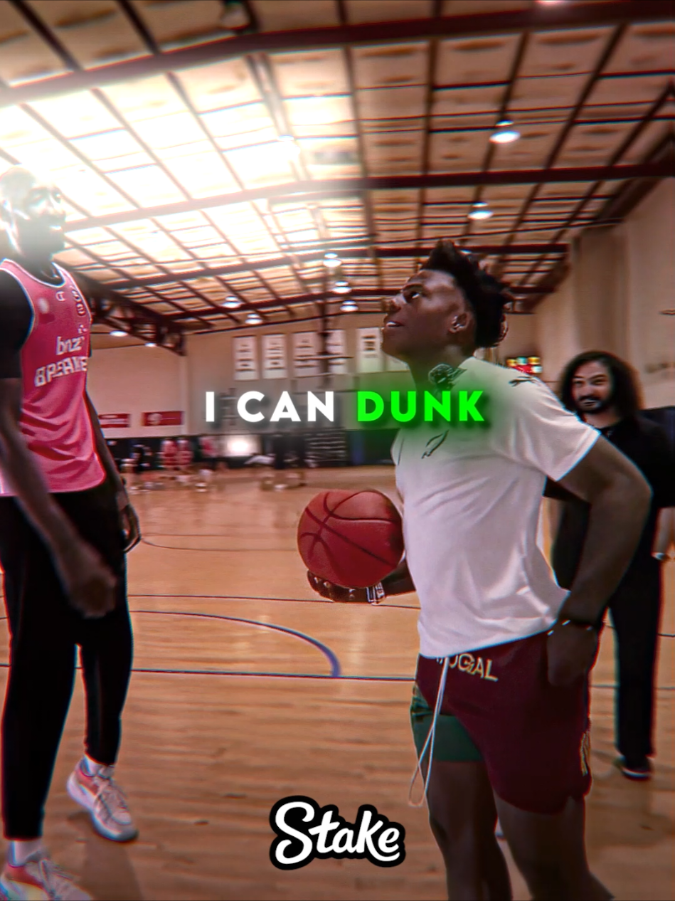 He didn't even jump ☠️☠️ #ishowspeed #basketball #edit 