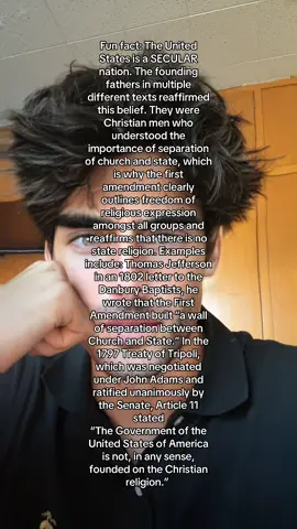 We don’t want your Christian theocracy. #foryoupage #fyp #republicans 