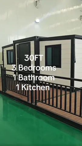🏡 3-Bedroom Design with Unique Floor Patterns · 30FT Double-Wing Expandable Container House A sophisticated 3-bedroom layout designed for comfortable living! ✅ Unique floor patterns that add style and a natural touch ✅ Expandable wings to double your space in minutes ✅ Perfect for family homes, vacation rentals, or temporary office spaces More than just a house — it's the start of your ideal lifestyle! 📩 DM us for custom options and pricing details! #ContainerHouse #ThreeBedroomDesign #UniqueFlooring #DoubleWingExpandable #ModularHome #ModernLiving