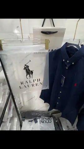 Không thể thiếu trong tủ đồ ‼️ Sơ mi Ralph🐎 chất vải linen mặc mùa nào cũng đẹp😤  Có QR check a.u.t.h 3xx/k + free ship