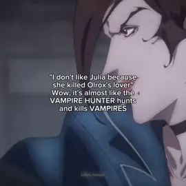 Julia hate will NOT be tolerated. no one can make me hate my America queen! #castlevania #castlevanianocturne #castlevanianocturneedit #castlevaniaedit #anime 