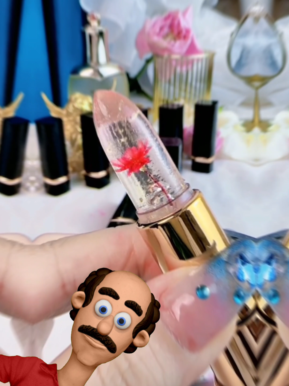 Batom Geleia Hidratante Labial #batom #batomgeleiaflor 