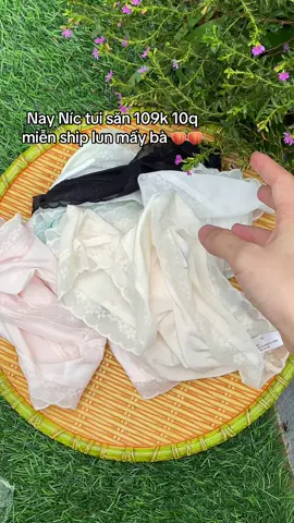 Quần chíp su lụa phối ren , mềm mát xinh xỉu #dolot #quansulua #quanchip #quanchipren #xuhuong 