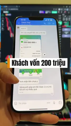 200 tr lên 2,5tỷ cho khách #crypto #tradevang