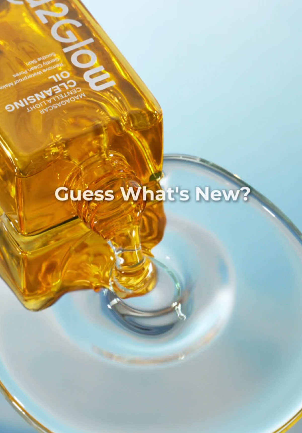 Ever seen your makeup vanish like magic? 👀  Soon, #GGs will meet something that melts it all away — effortlessly, gently, and leaves only the glow behind!✨ Guess what’s new? Dropping soon! 😆💛 #Glad2Glow#glad2glowmalaysia #beauty #fyp  