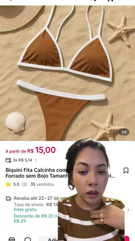 Biquini Fita Calcinha com Regulagem forrado #biquine #biquini #tiktokshopchegou #tiktokshop #fyyyyyyyyyyyyyyyy 