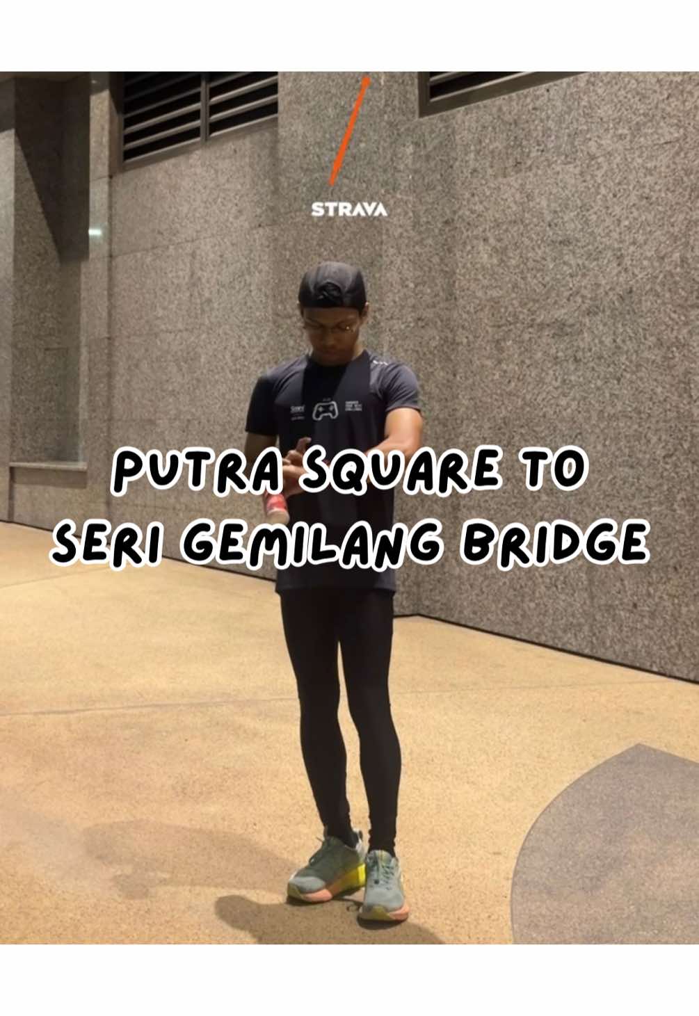 10km putra night run with friends, always good to spend time with close ones 🏃🏻‍♂️‍➡️ #fyp #Running #strava #putrajayarun #runningroute