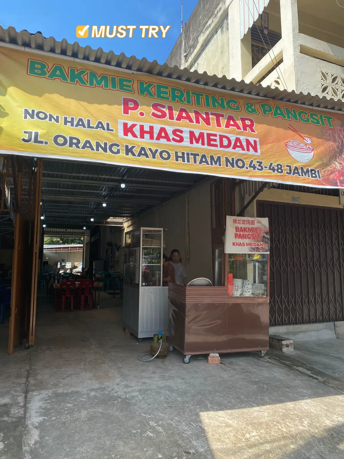 Wajib cobain!! Toppingnya toppp👍🏻  #miepangsitjambi #jambikuliner #jambi24jam #jambiupdate #fypage 