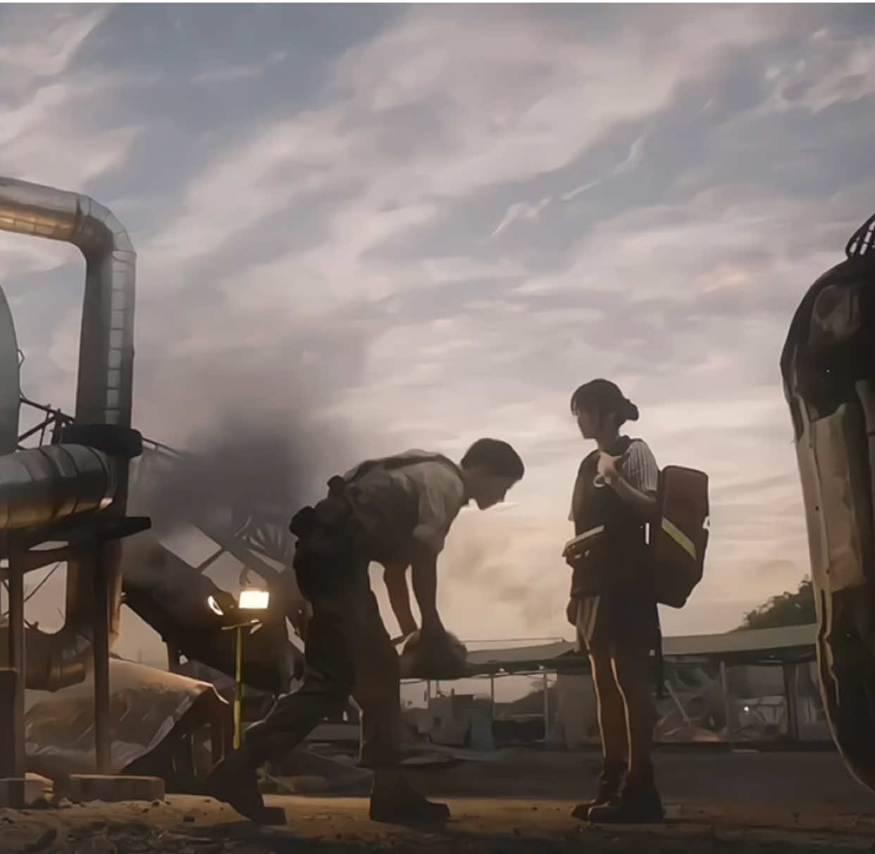 right next to you. #descendantsofthesun #songjoongki #songhyekyo #xhuong #viral  [id: hyi_dh7]