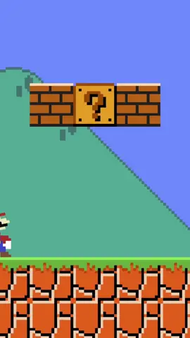 Every time mario jumps he gets #shorts #pixelart #mario 