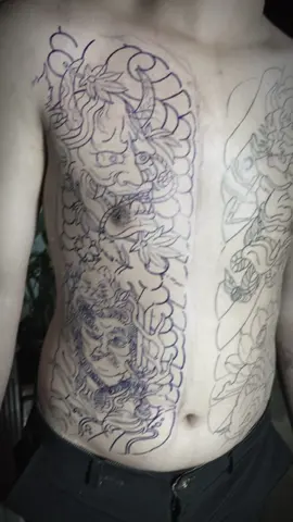 Lên cho em trai nữa ngực 700k #tattoo 