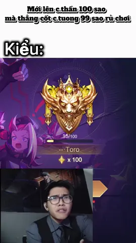 Rank dưới 100 sao đừng rủ anh chơi nha =)) @Tainzo #tainzo #aov #lienquanmobile 