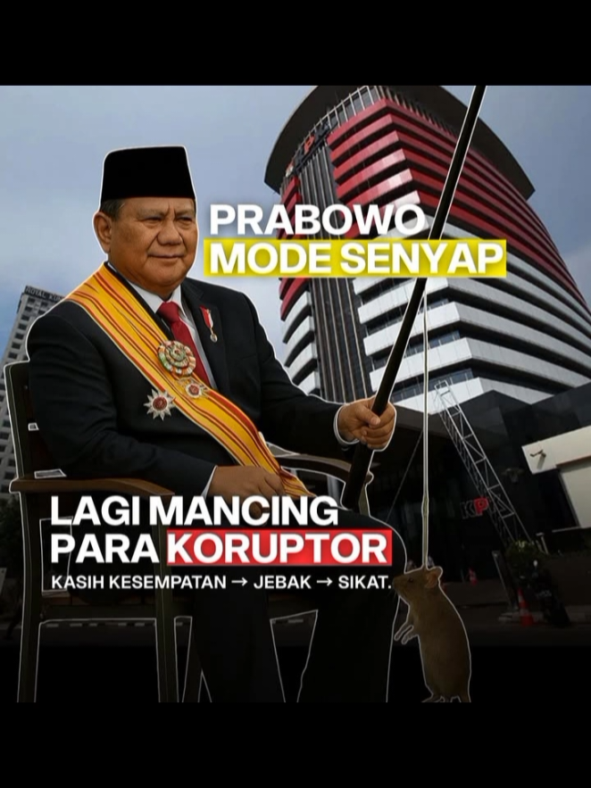 makna efisien anggaran sebenarnya #prabowo #jaksaagung #koruptor #korupsi #mancing 