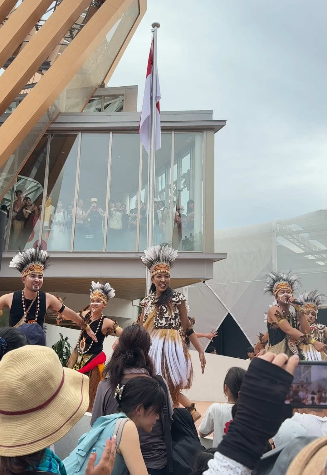 Indonesia expo 25 | kaka main salah 🎶#osakaexpo2025 #indonesia🇮🇩 #indonesiapavilion #インドネシア 