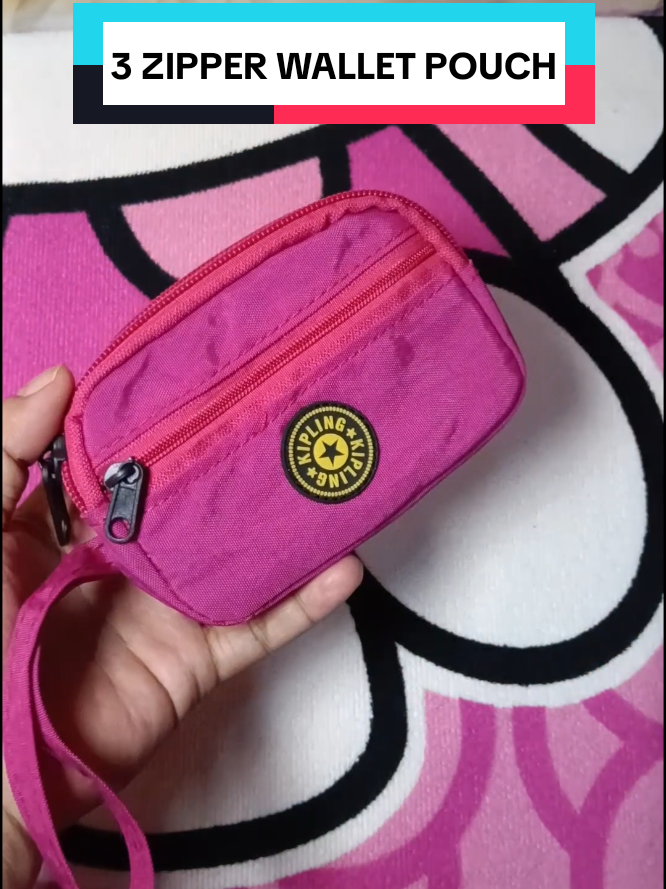 3 zipper wallet with wrist. strap 3 zipper wallet for women Wallet original 3 zipper 3 zipper wallet coin purse Wallet 3 zipper compartment 3 zipper wallet pouch #wallet #3zipperwallet #walletpouch 