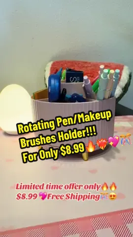 Highly Recommend! While Price and Free Shipping Promotion last!🔥🔥 Best Purchase for my school desk setup 💖👌🏼🔥🎊 #rotatingholder #halloween #tiktokdealsforyoudays #christmas #fyp 