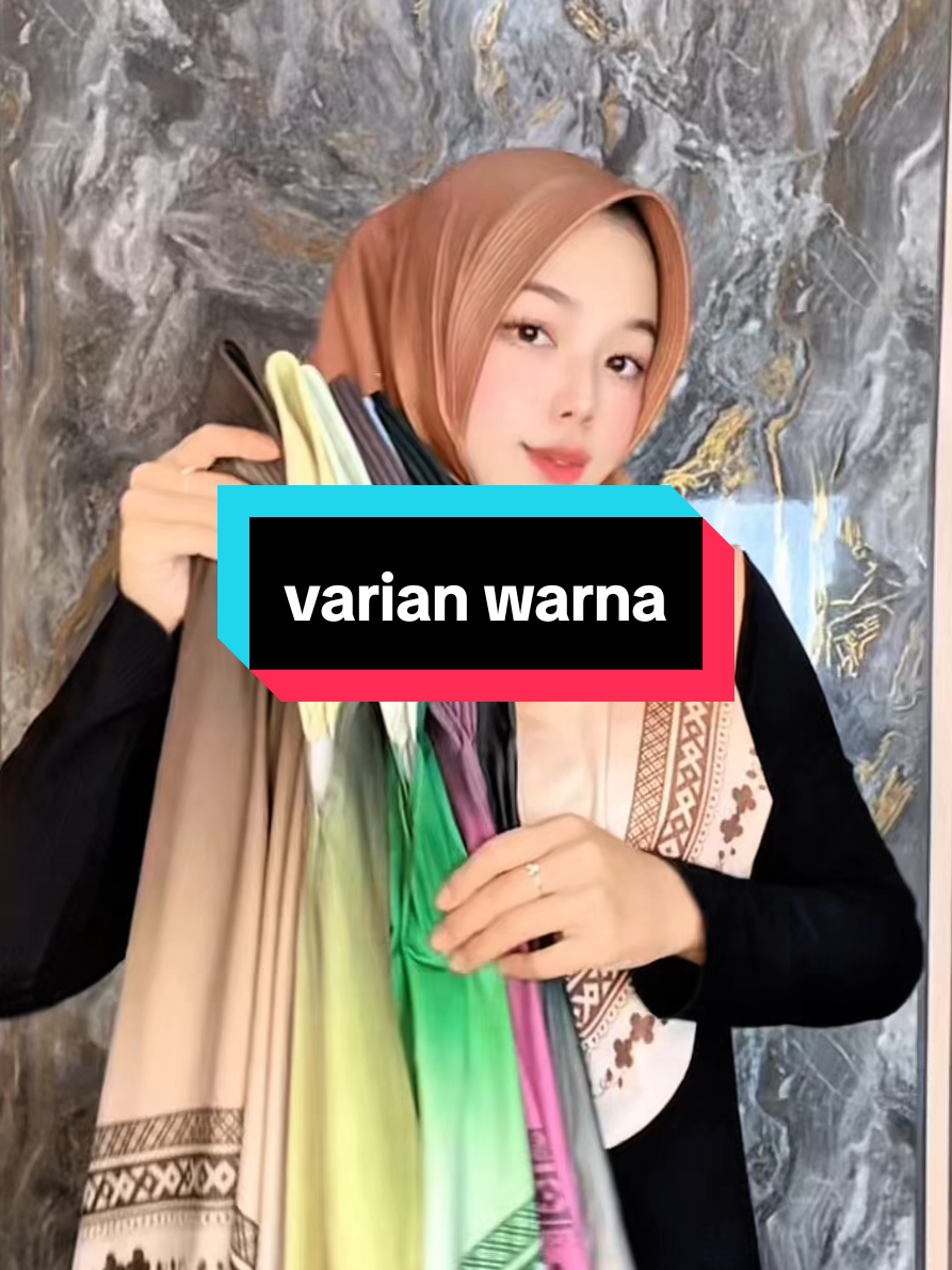 seri warnanya banyak nich  yuk join live sekarang #hijabmotif #hijabinstan #fypage #jilbabprinting 
