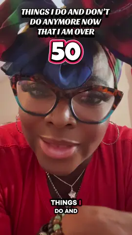 Now that I’m 50, here are some of my dos and donts. #generationx #genxfamily #womenover50 #foryourpage #over50 