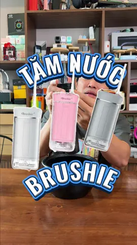 Tăm Nước Brushie làm sạch khoang miệng mà không gây hại nướu răng, làm sạch nhưgx vị trí mà bàn chải không lẻn lõi vào được, thay thế linh hoạt đầu vòi phun để sử dụng cho cả gia đình #ThanhTapQua #TikTokShop #Brushie #TamNuoc #ChamSocRangMieng