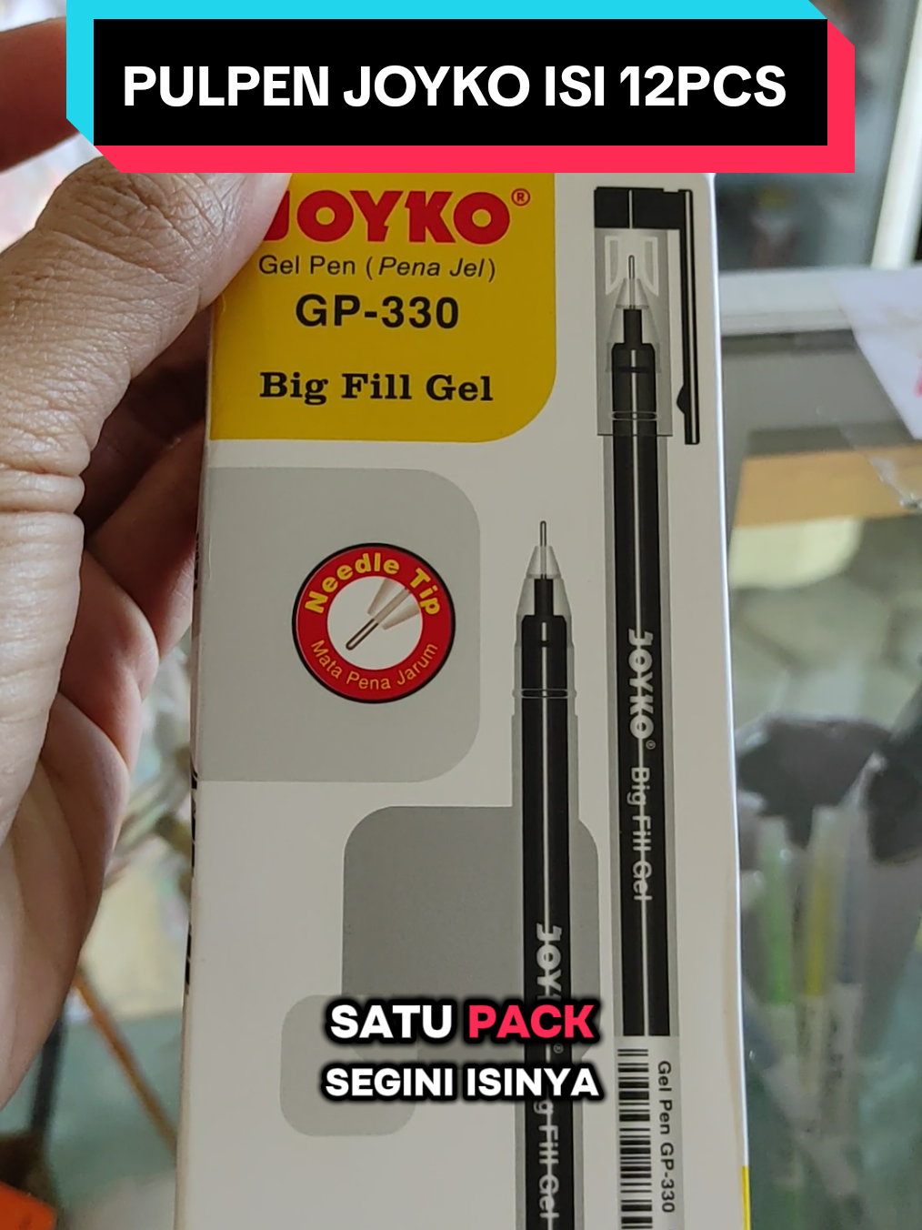 Pulpen Joyko 12pcs 1 lusin.  #pulpen #pulpengel #pulpenjoyko #alattulis #modalkontendoang 