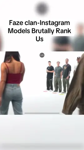 Instagram Models Brutally Rank Us. @FaZe Clan #foryoupage #fyp #viralclips #modeling #beautifulfemale 