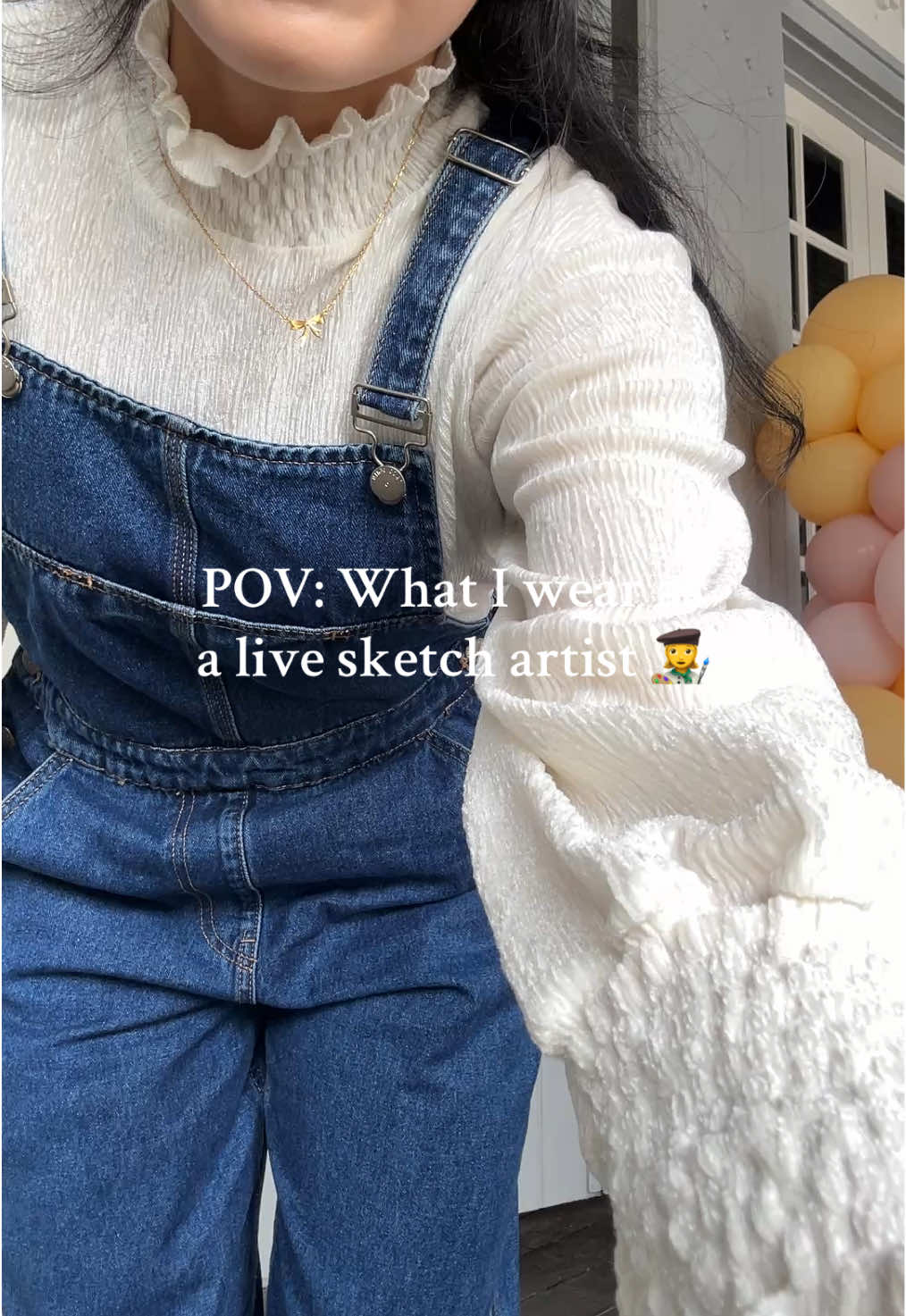 My first outfit check for working as a live sketch artist! #OOTD #outfitcheck #artistoutfit #outditideas #artistsoftiktok 