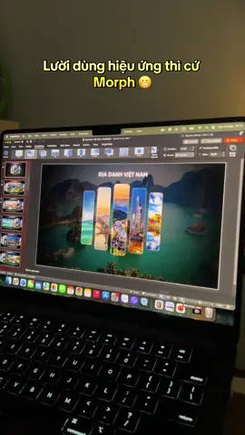 Lười dùng hiệu ứng thì cứ Morph #flashslide #powerpoint #morph #slide #vietnam