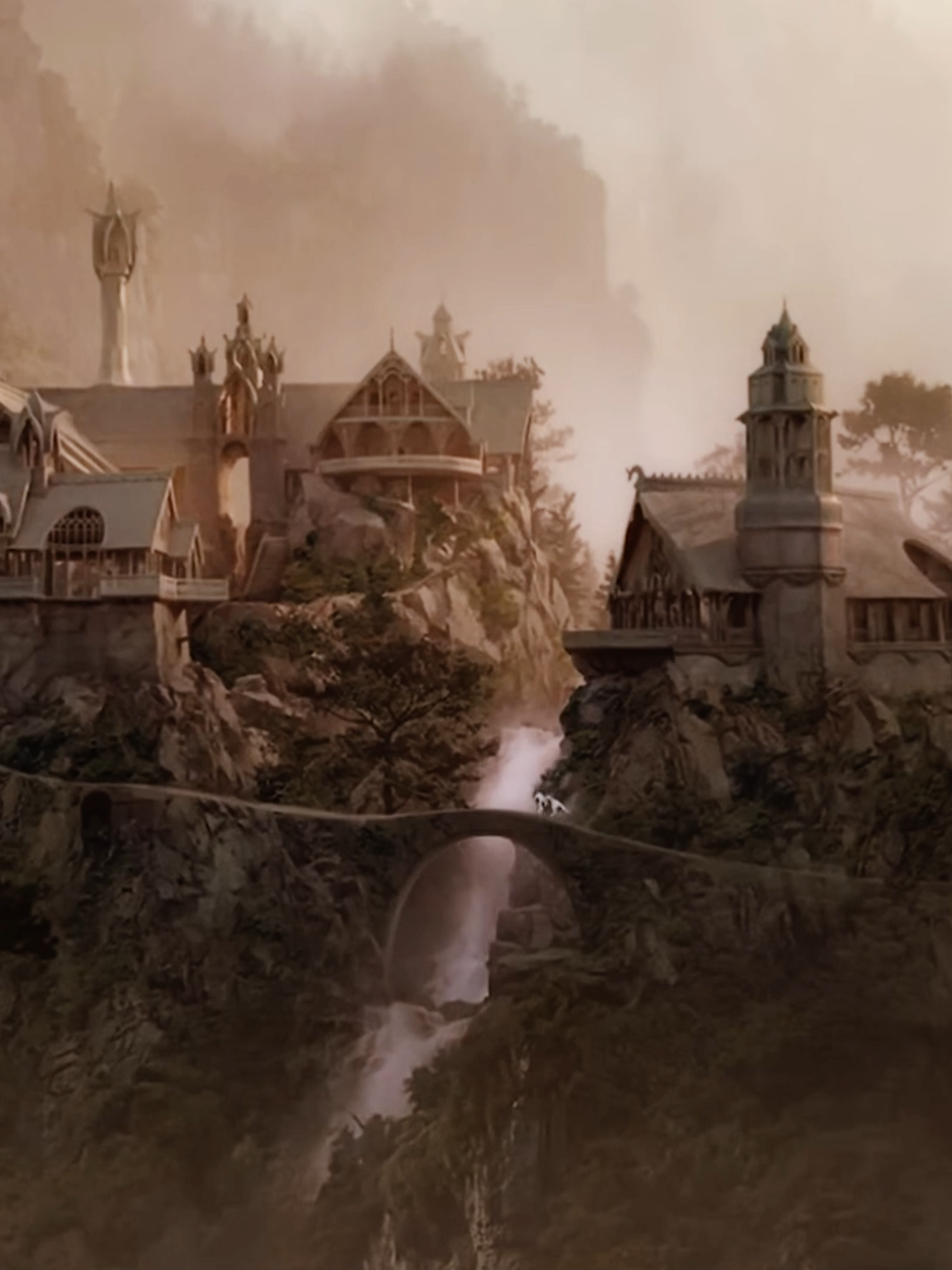 Middle Earth. #lordoftherings #lordoftheringsedit #lotr #lotrtok #lotredit #thehobbit #thehobbitedit #middleearth #middleearthedit #jrrtolkien #tolkien #landscape #mountains #thering #fantasy#fantasyedit #goldenbrown #thestranglers #thestranglersgoldenbrown Song is Golden Brown by The Stranglers.