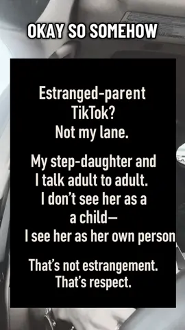 Respect isn’t estrangement. Adult-to-adult conversations are exactly how we stay connected.#LanguageLearning #fyp #dv #trauma #narcissist 