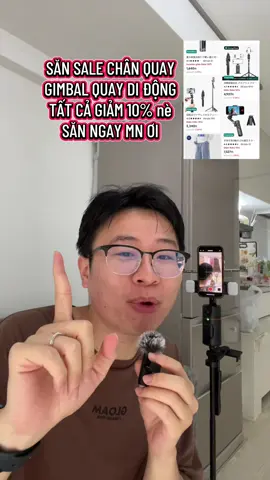 Săn thử cùng em nào mn oei #トクトクSALE #anhtuanvj #tiktokshopこれ買い #quay #gimbal 