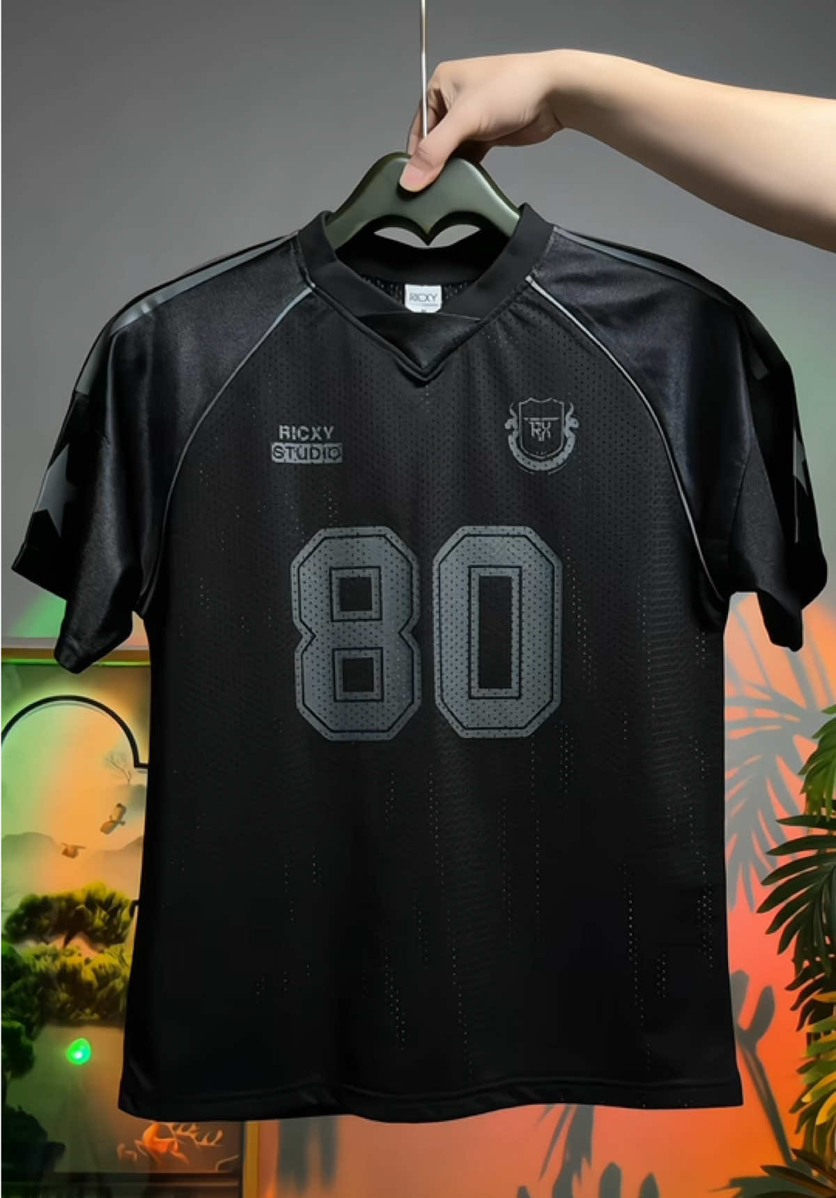 Áo thun nam nữ số 80 Top Cổ Tròn Nam Nữ Unisex Menswear Trắng Đồng áo hot trend #aothun #aothunnam #thoitrangnam #viralvideo #xuhuong 