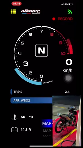 Test topspeed mx 250cc paket mesin under 20jt .. tanpa ecu .. dyno @Master Camshaft Jogja 48,2Hp saja .. owner @cebedece★ #rhn22garage #rhn22garage #rhn22antiblondrok #mx #mxking150 