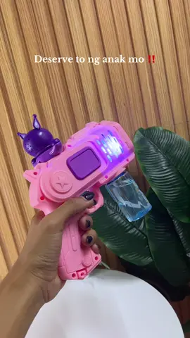 Deserve to ng anak mo — Kuromi & Sanrio bubble machine gun #bubblemachinegun #bubbles #sanrio #kuromi 