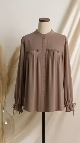 ✨ Tampil anggun & elegan setiap hari dengan blouse cantik ini 💕 Ringan, nyaman, dan cocok untuk segala suasana 🌸#BlouseWanita #OOTDHijabStyle #FashionWanita #blousecantik  #style 