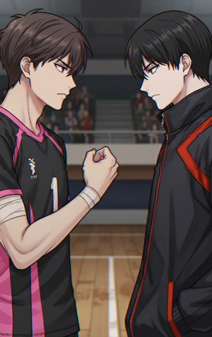 duo dingin🥶 #thespikevolleyballstory#youngsub#jaehyeon#thespikecross#fyp