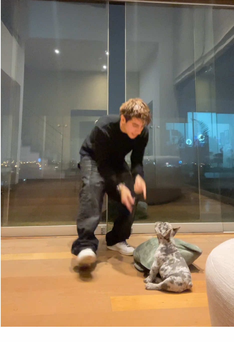 He dejado traumado a Pepe 🤣 #🇵🇪 #pepe #fyp #reggaeton #cristoratafans 