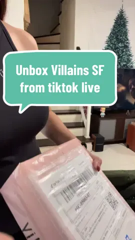 Unbox 👡 from tiktok live 9.9! สั่งมาใหญ่ไปนิด แนะนำไม่ต้องเผื่อไซส์  #unbox #tiktoklivethailand #shoes #shopping #villainssf 