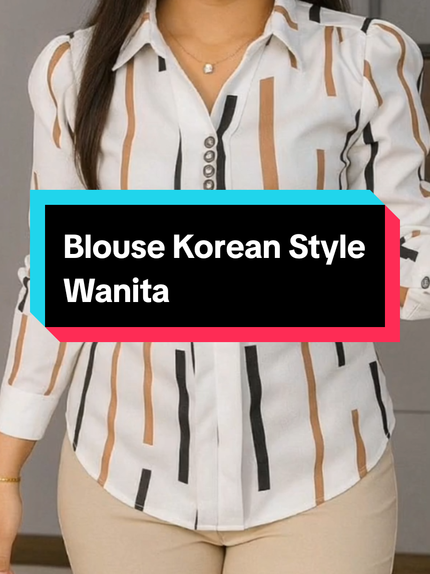 Rekomendasi blouse korean style wanita  #blouse #blousekorea #atasanwanita #kemejawanita #fypage 
