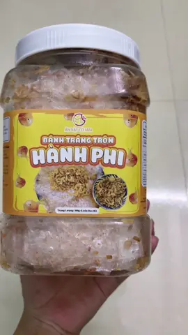 Bánh Tráng Trộn Hành Phi hủ 300gr #banhtrangtron #doanvat 