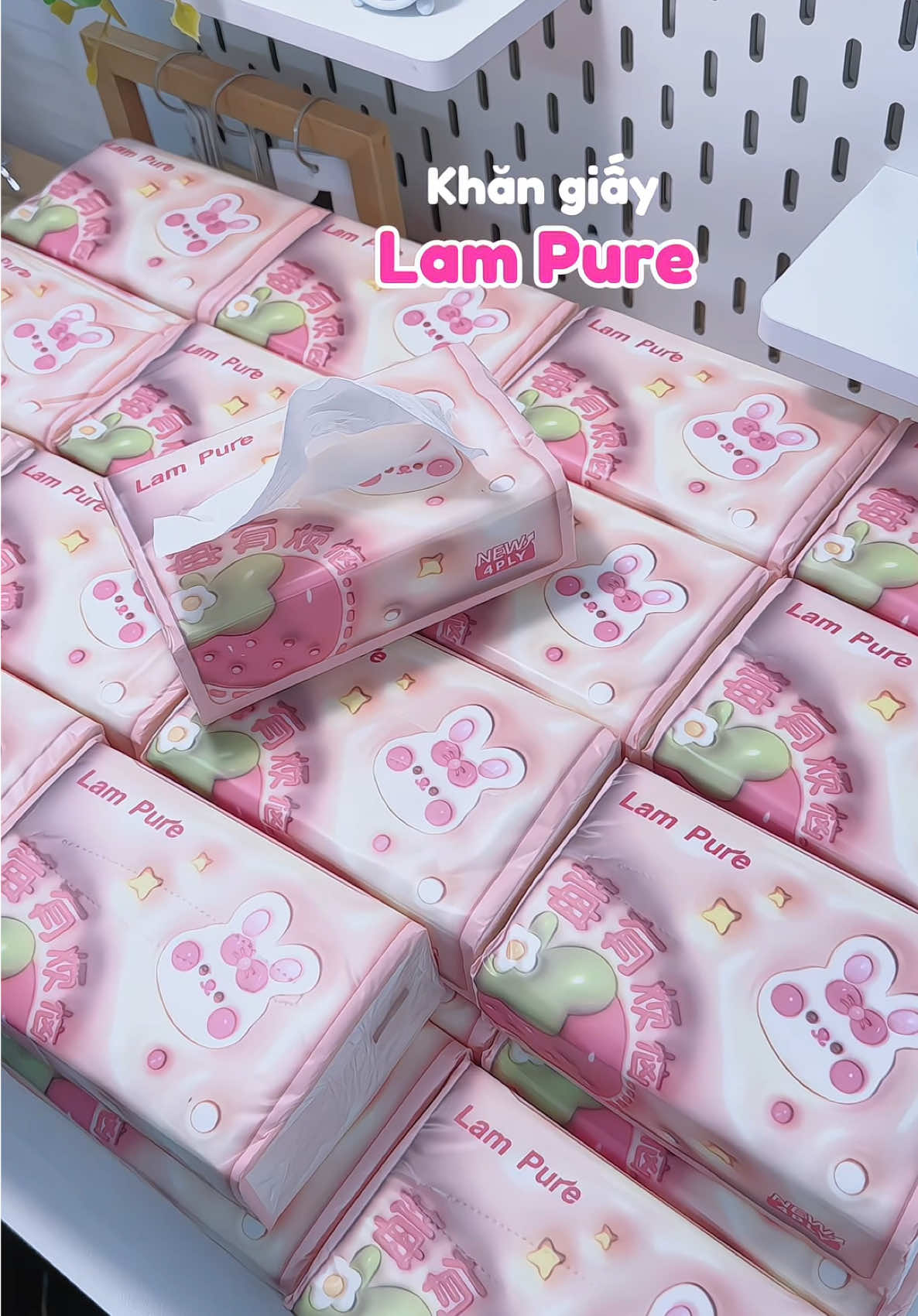 Khăn giấy siu cute mà dai dày #khangiay #lampure #khangiaylampure #xh #foryou 