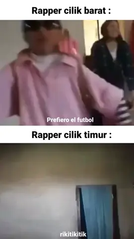 Prefiero el futbol vs rikitikitik #rappertimur🔥 #rapperbarat #rapper #hiphop #timurpride 