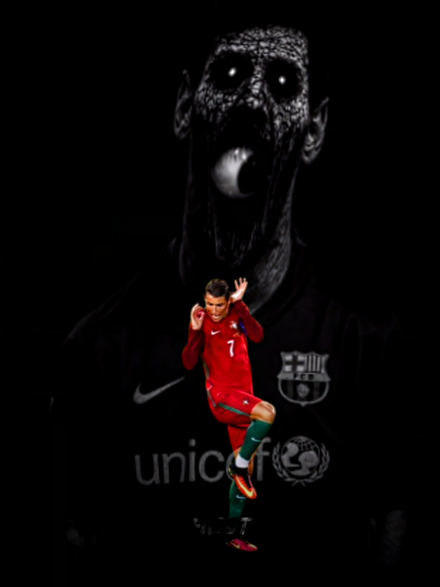 CR7 DREAMCORE HORROR - Song Name: Stranger Horror Funk - Fr3st #cristianoronaldo #cr7cristianoronaldo #football #dreamcore