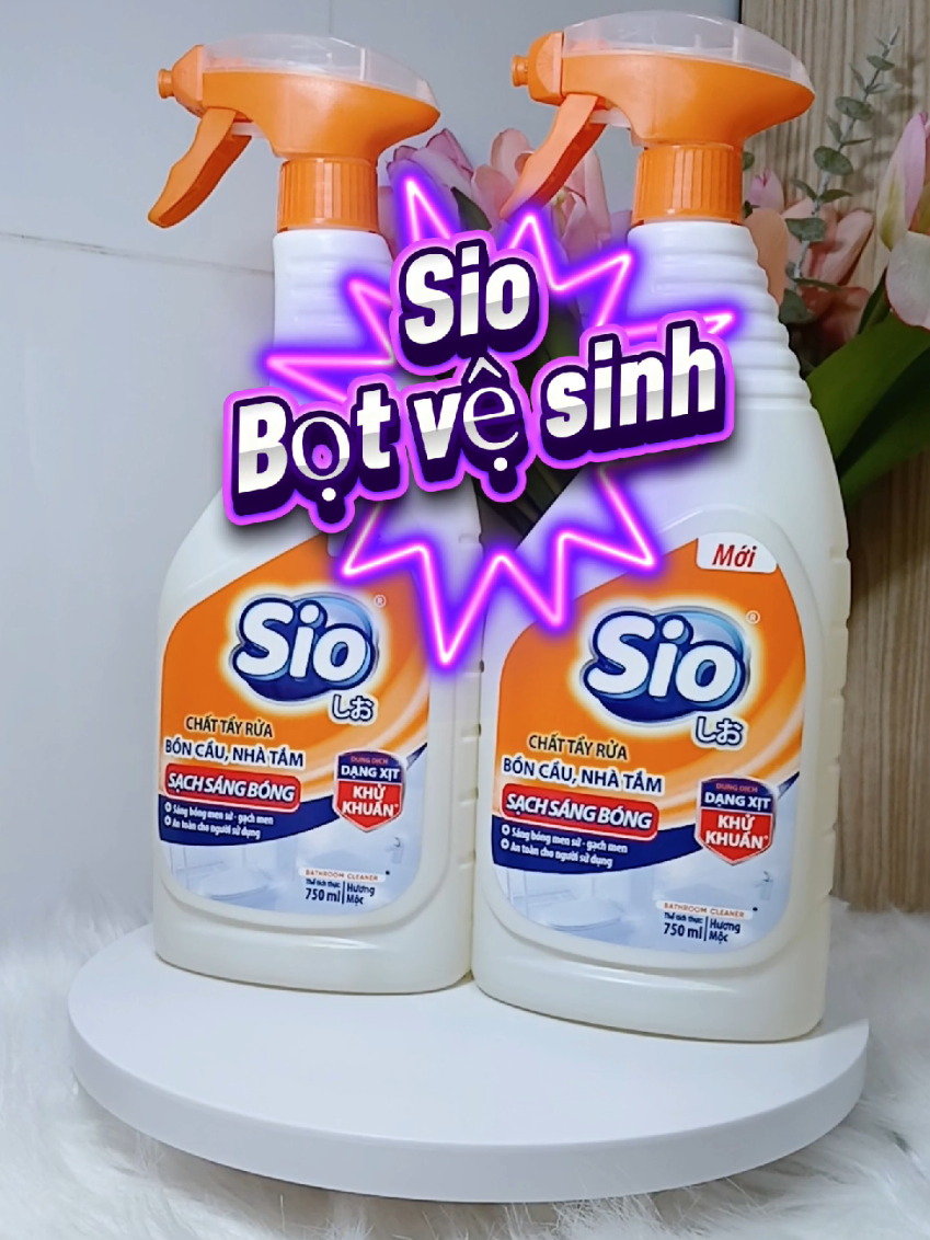 Nước tẩy rửa bồn cầu Sio #sio #review #xuhuong 