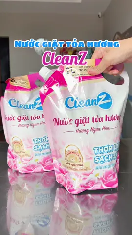 Nước giặt tỏa hương Cleanz thơm mềm sạch sâu ưng lắm #haphuongriviu666 #review #nuocgiattoahuongcleanz #cleanz #nuocgiatthomlau 