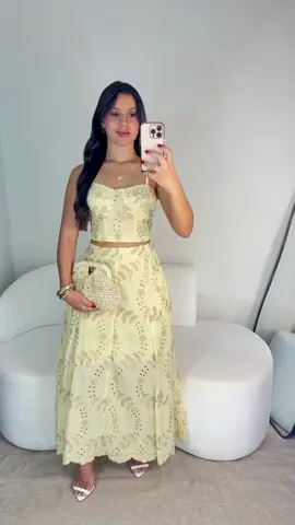 Conjunto Lase Bordado ❤️  R$149.99 💰💰❤️ #viralfashion #virallook #estilosemfiltro #lookperfeito 