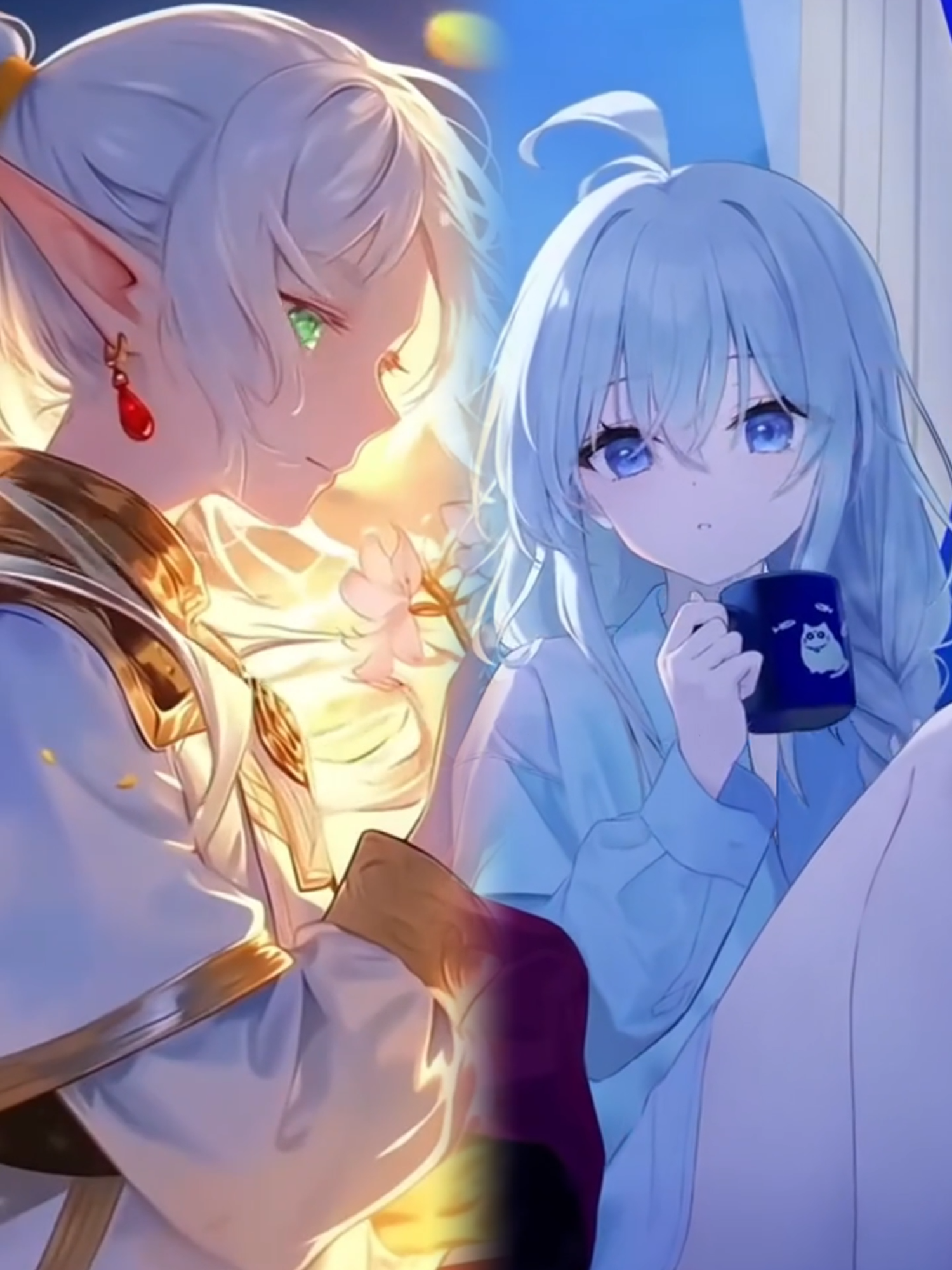 Tái sinh - Frieren x elaina cover #xh #xuhuong #Shinigami #fyp #cover #frieren #elaina #taisinh