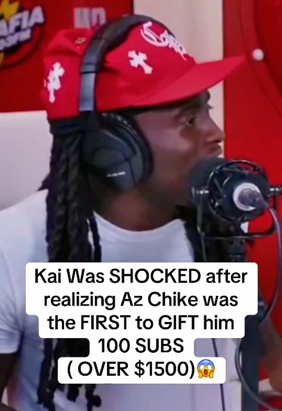 Kai Canet Reaction to Az Chike Live Freestyle performance 🔥😱  . .  #fyp #viral #edit #charliekirk #trump  